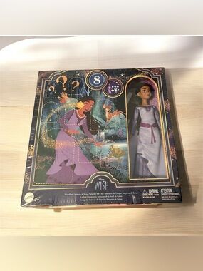 NEW Mattel Disney Wish Woodland Animals of Rosas Surprise Set Asha Fashion Doll